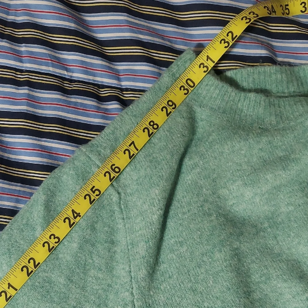 J. Crew Seafoam Crew Neck Sweater Women's Size Large